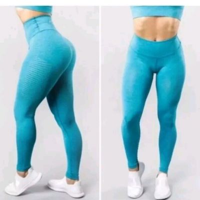 *NWT* Alphalete Halo Leggings In Vivid Blue Women's Size XS